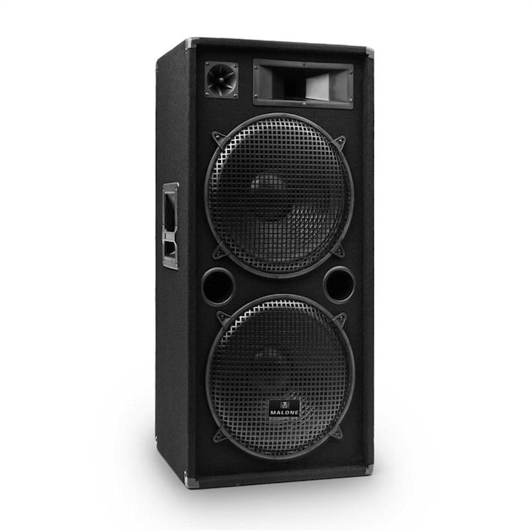 PA-Box PW-2522 2x 38cm (15") Passieve subwoofer 1500W 2x 38 cm (15") | Zwart