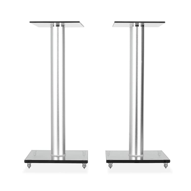 BS58 DESIGN SPEAKER чифт стойки за тонколони стъкло алуминий