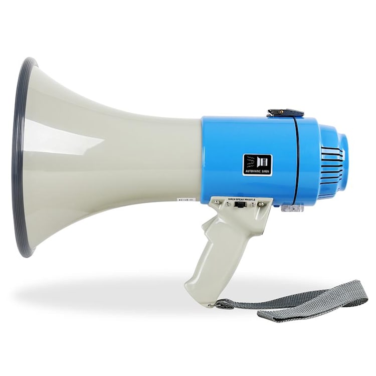 Megafono altoparlante musicale vocale 60W 1000m 6 ore