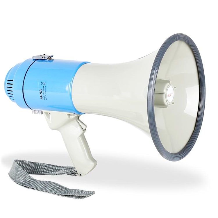 Megafono altoparlante musicale vocale 60W 1000m 6 ore