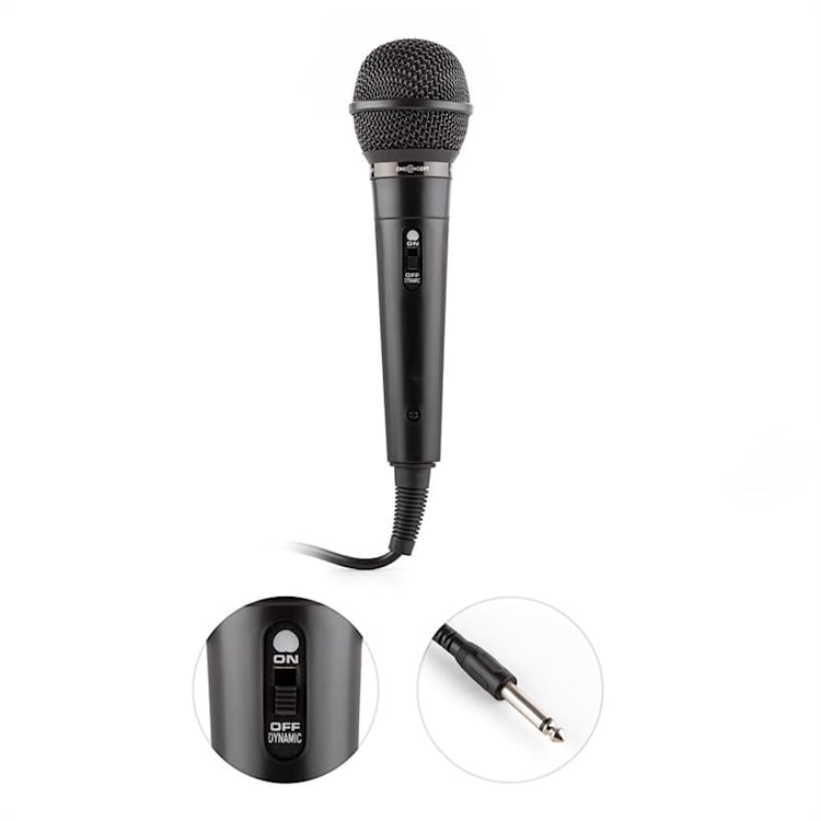 Micro dynamique pour Karaoke Noir