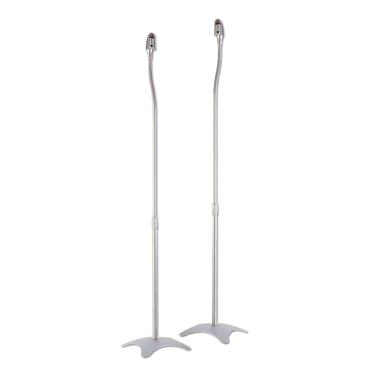 SS-01-SL Universal Lautsprecherständer Paar Satelliten max. 4,5kg Silber