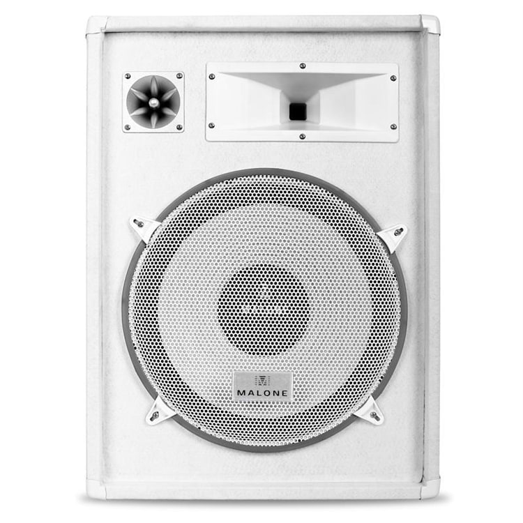 Auna PW 1522 PA luidspreker 38cm 800W wit 38 cm (15") | Wit
