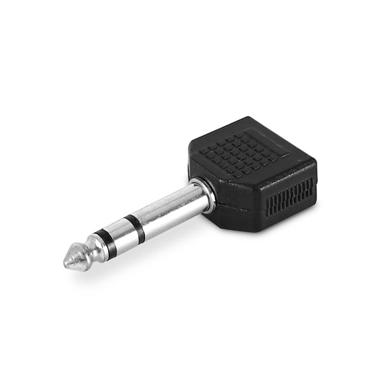 Adattatore 2 x jack da 3,5 mm a 1x 6,3 mm