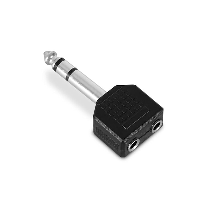 Adattatore 2 x jack da 3,5 mm a 1x 6,3 mm