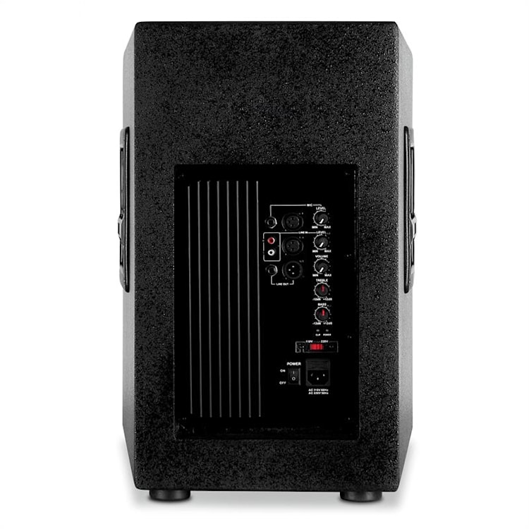 Actieve PA luidspreker 25cm (10 ") Auna 300W RMS 25 cm (10")
