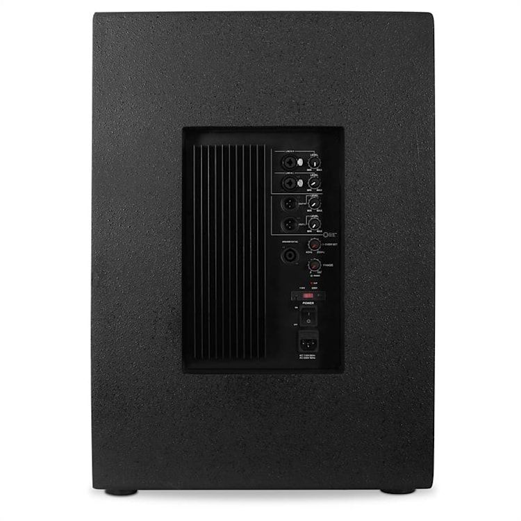 PW-18A-M actieve PA-subwoofer 46cm (18") PA-Box 1250W RMS 45,7 cm (18")