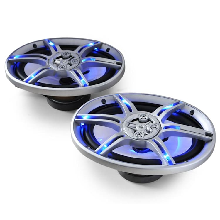 15x23cm autoluidspreker 1000W Auna CS-LED69 15 cm x 23 cm (6" x 9")