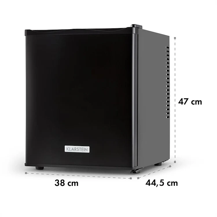 Happy Hour Minibar 5-15°C EEC G 25dB LED light 30 Ltr | Black