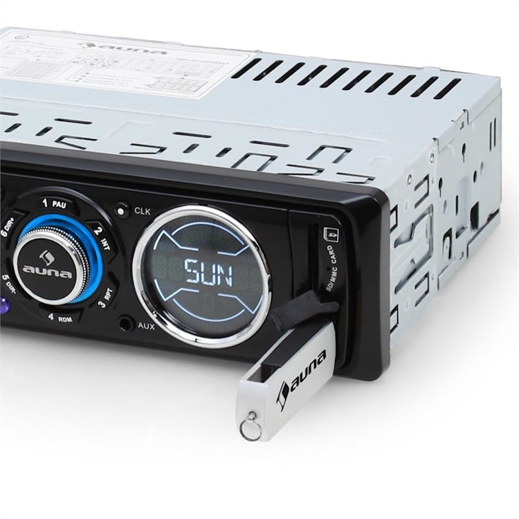 MD-180 Autoradio UKW RDS USB SD MP3 AUX Design