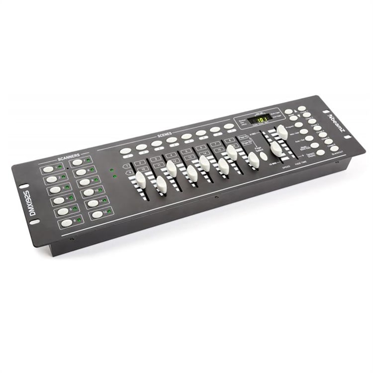 DMX 192S Controller, 192 kanálov, MIDI