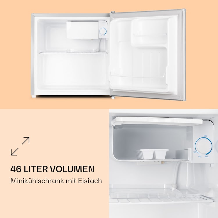 Minibar-Kühlschrank 50L1-SG Silber