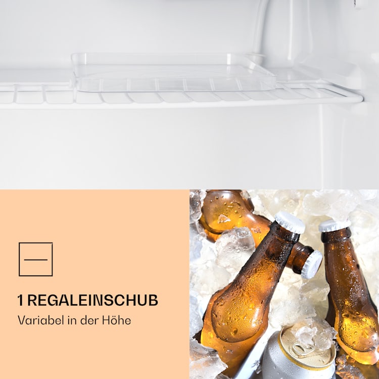 Minibar-Kühlschrank 50L1-SG Silber