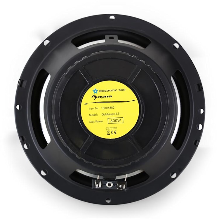 Goldblaster 6.5 paire haut-parleurs auto 16,5cm 600W 16,5 cm (6,5")