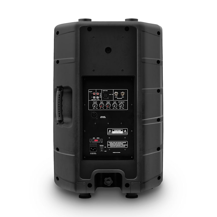 Enceinte PA active 38cm (15'') 120W 2x Micros AUX 38 cm (15")