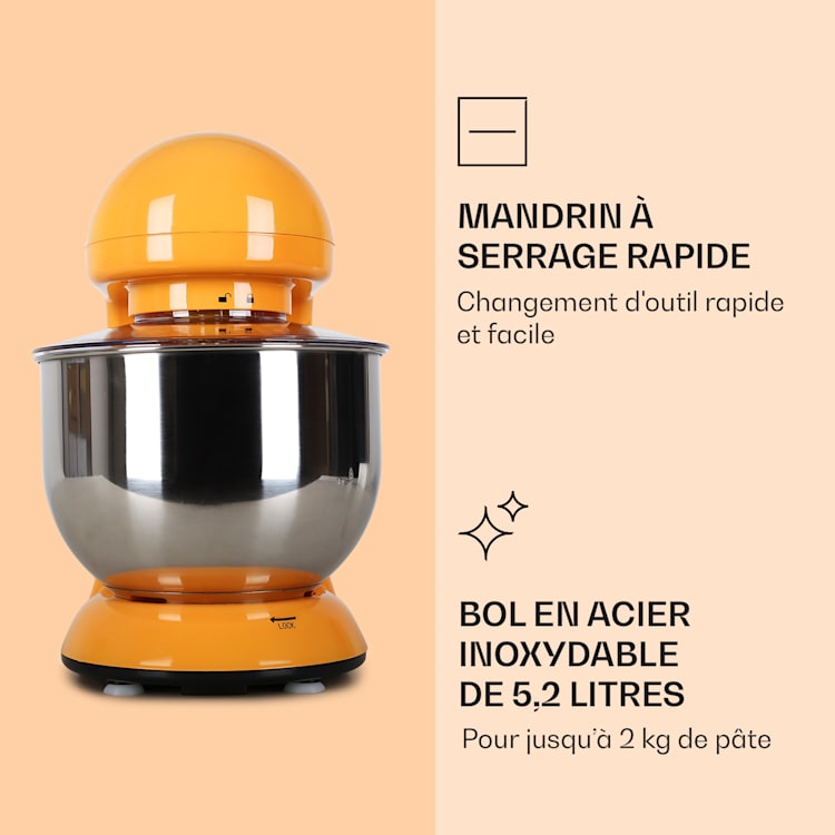 Robot ménager Bella 1800 W / 2,7 ch 5 l Acier inoxydable sans BPA Merigold