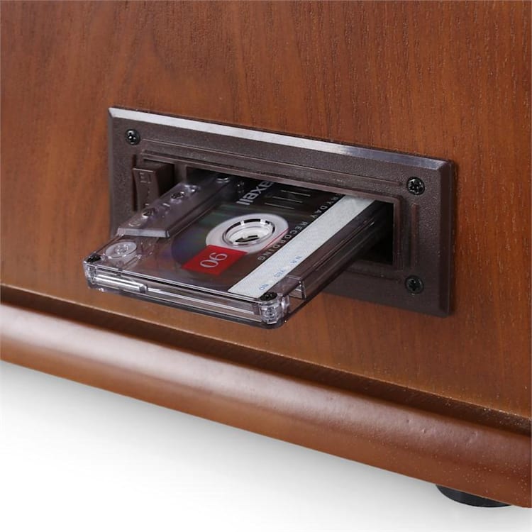 Retró sztereó berendezés Auna Belle Epoque 1908, USB, CD,MP3 CD-Player | Barna