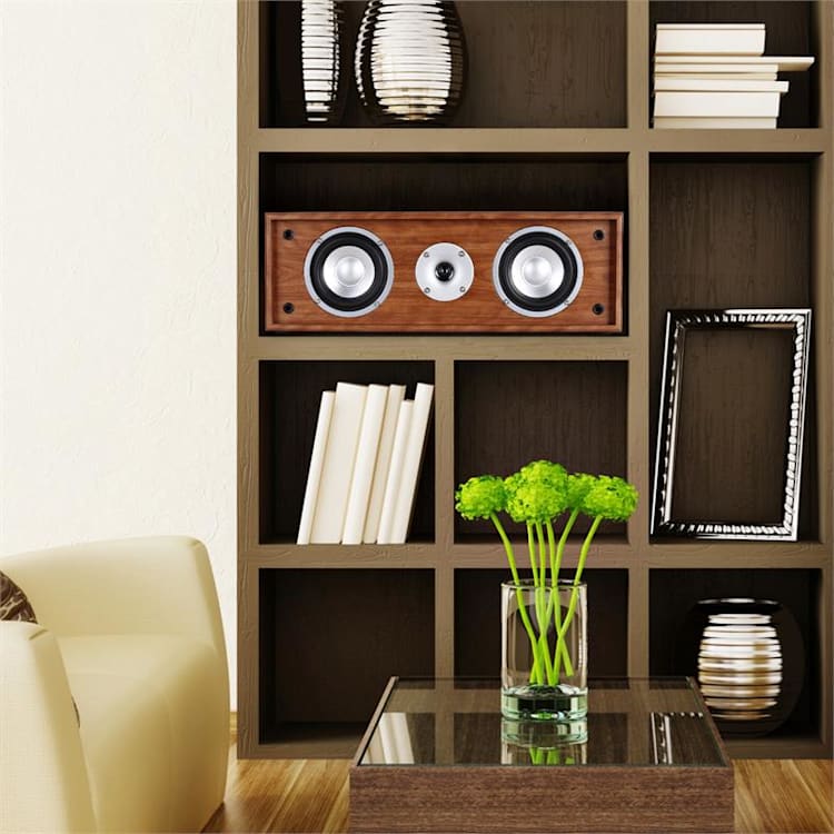 Linie-300-CN-BH Altavoz central pasivo 35W RMS nogal Nuez