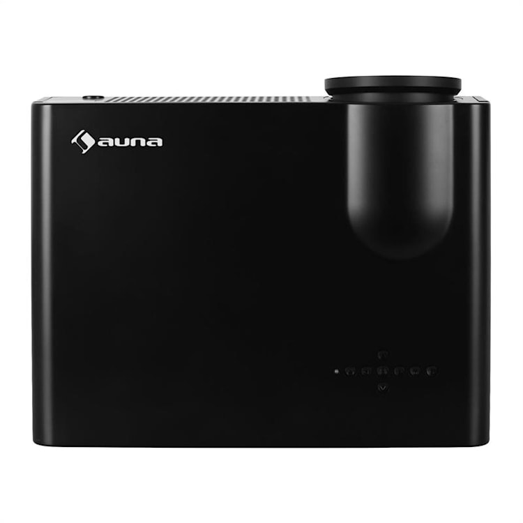 LCDP-HD-Q-2000-W LED projektor, TV, HDMI, fekete