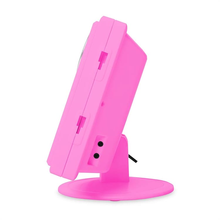 V-12 Stereoanlage USB SD CD MP3 AUX UKW pink Pink