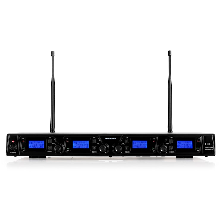 UHF-550-2 Quartett2 Set radiomicrofoni UHF 4 canali