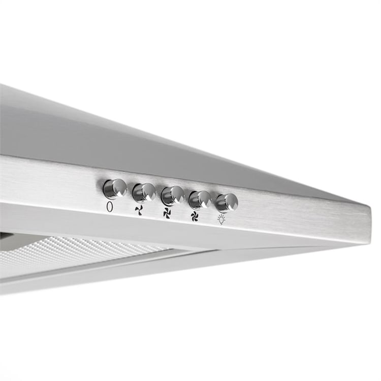 TR90WS Dunstabzugshaube Ablufthaube LED-Licht Edelstahl 90 cm 340 m³/h 90