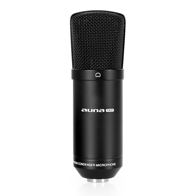 CM001B Microfono a condensatore studio nero Nero