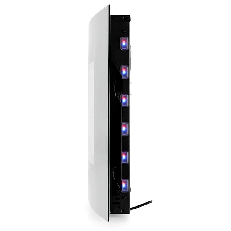 Lausanne Electric Fireplace Power: 1000 - 2000W LED Remote Control Black
