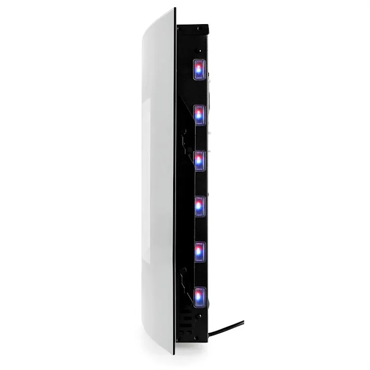 Lausanne Electric Fireplace Power: 1000 - 2000W LED Remote Control Black