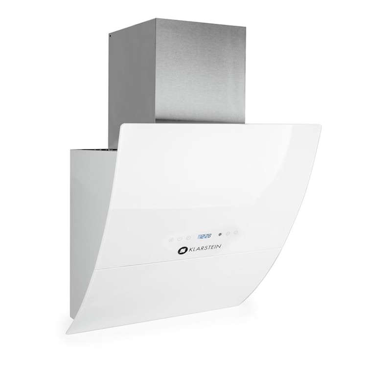 RGL60WH Exaustor Chaminé Temporizador Vidro 60 cm 600m³ / h 60 | Branco