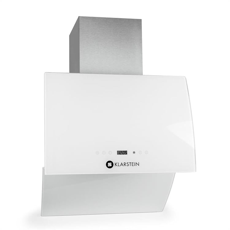 RGL60WH Exaustor Chaminé Temporizador Vidro 60 cm 600m³ / h 60 | Branco