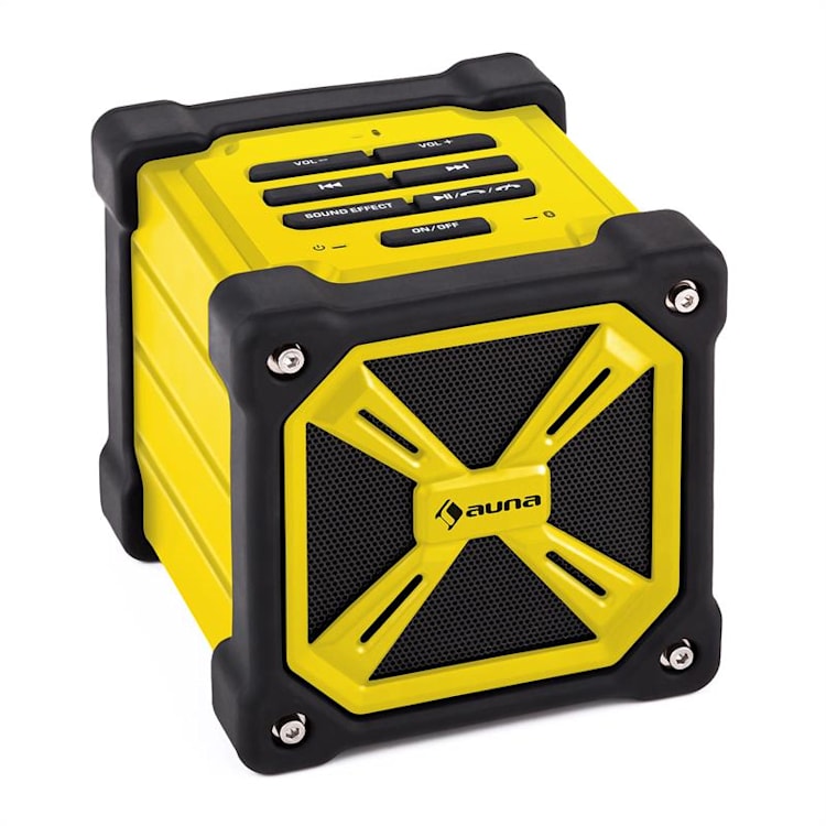 TRK-861 altoparlante bluetooth portatile con batteria giallo