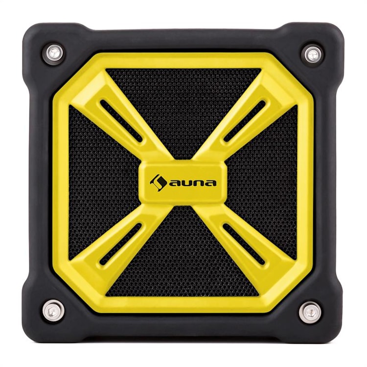 TRK-861 altoparlante bluetooth portatile con batteria giallo