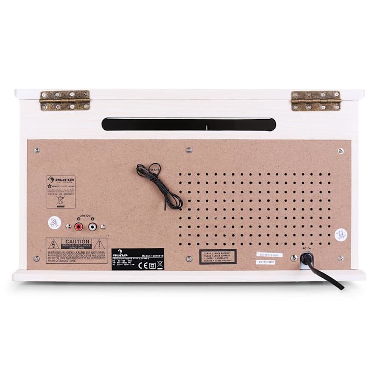 NR-620, stereo zariadenie, gramofón, krémové, MP3 Krémová
