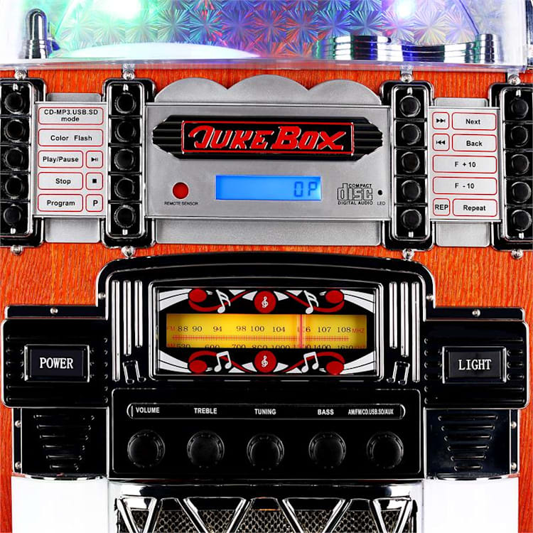Graceland-XXL Jukebox USB SD AUX CD FM Lettore CD
