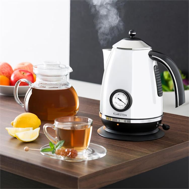 AquaVita Chalet Electric Kettle 1.7L 2200W White White