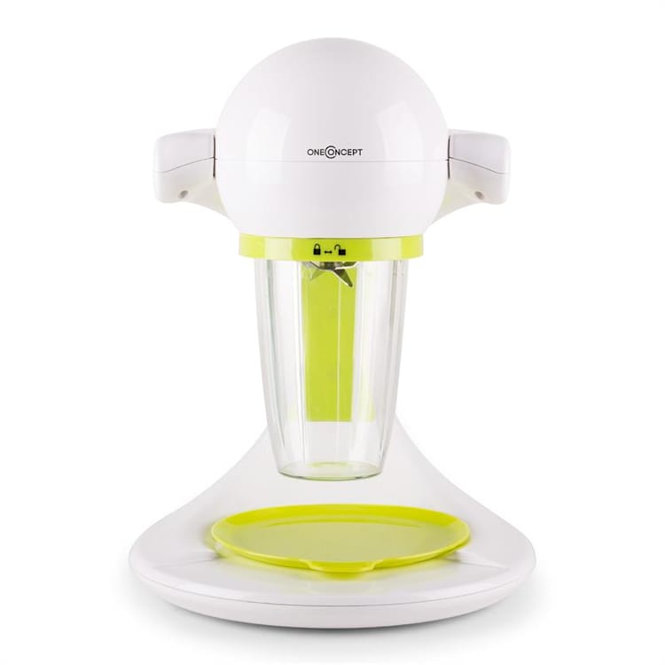 Smooothy, 350, blender pentru piureuri, verde / alb