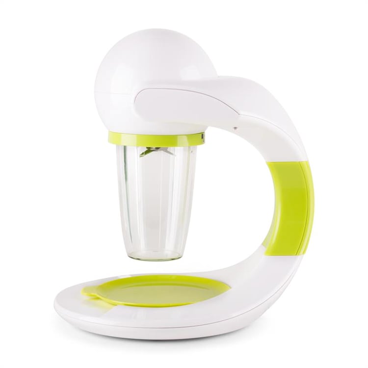 Smooothy, 350, blender pentru piureuri, verde / alb