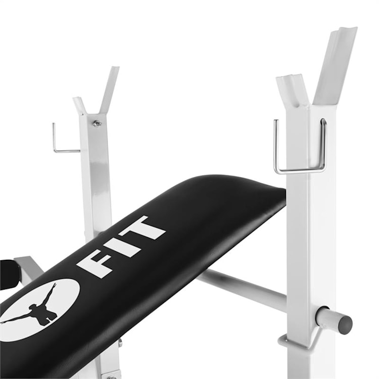 HB3BC-W Trainingsbank Armcurler Beencurler Halterrek wit