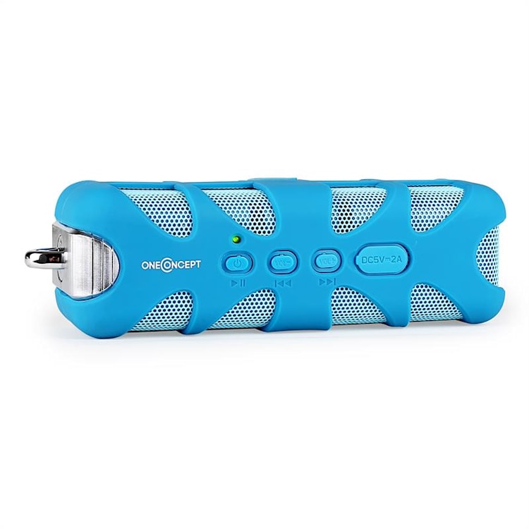Blue Know Bluetooth-luidspreker AUX accu blauw