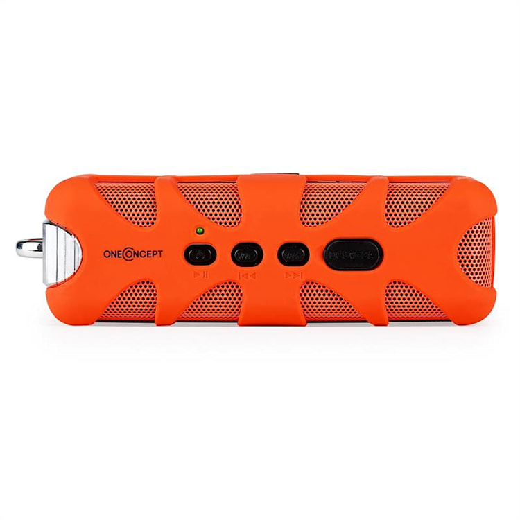 Orange Know Bluetooth-Lautsprecher AUX Akku orange