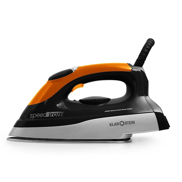 Klarstein Speed Iron, 2400 W, 1,7 liter, vasaló, narancssárga