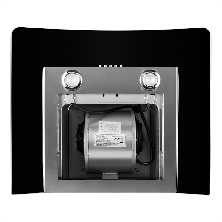 GL60WSB Extractor Fumos Exaustor Cozinha Aço Inoxidável 60cm 350m³/h Preto | 60