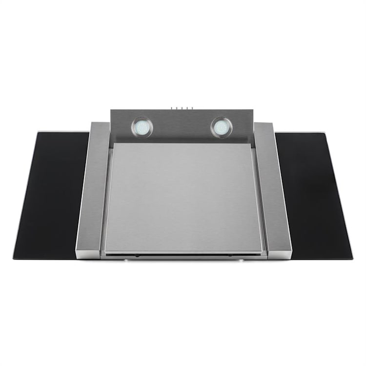 GL90WSB exaustor 90 centímetros de aço inoxidável de 700 m³ / h LED Preto