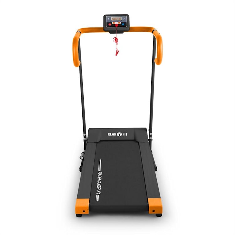 Pacemaker X1, bandă de alergare, 10 km/h, calculatorul de antrenament, negru-portocaliu Portocaliu