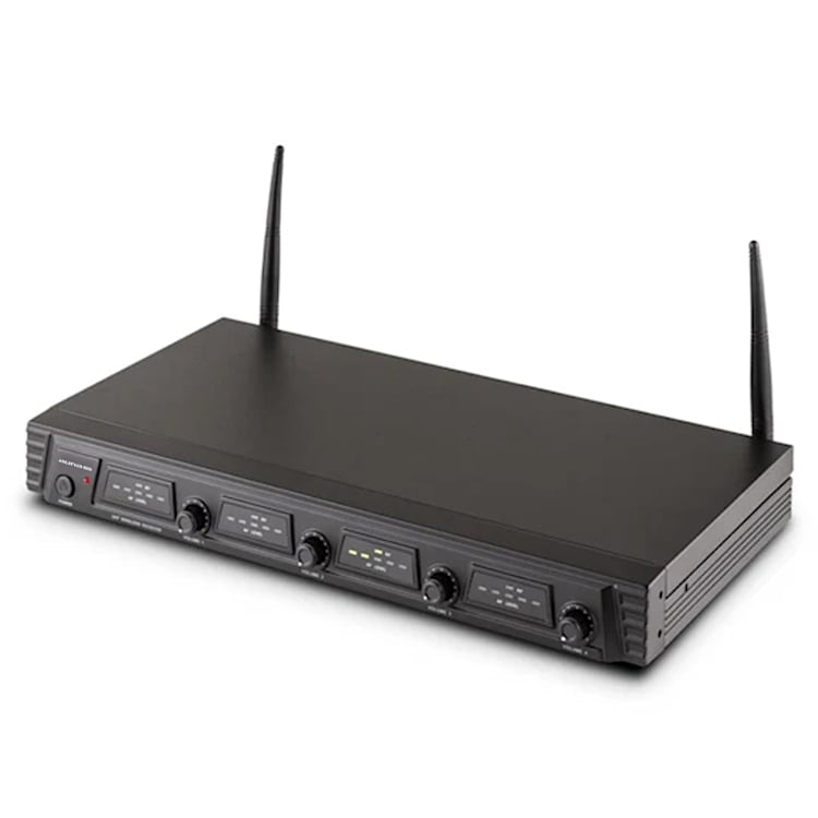 Duett Quartett Fix V3 Set Radiomicrofono UHF 4 Canali