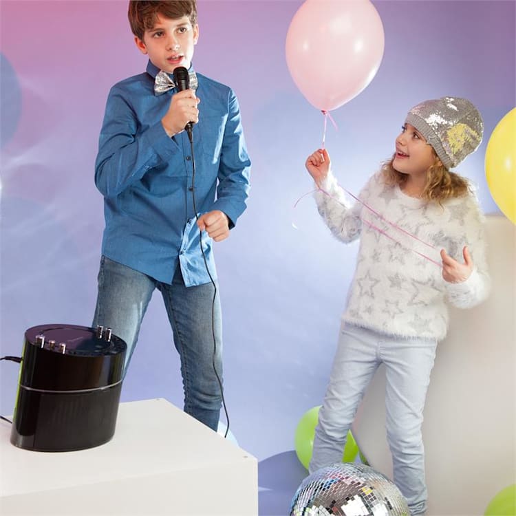 KS-1 Starlet, zestaw do karaoke, kolor czarny