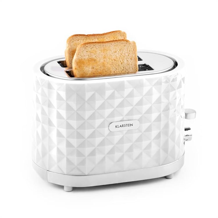 Granada Bianca Grille-pain 2 tranches 1000W -blanc Blanc