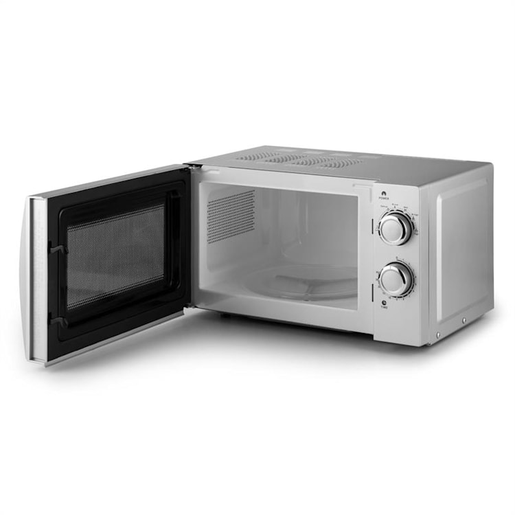myWave, микровълнова фурна, 20 л, 700 W, таймер, сребърна Сребърен