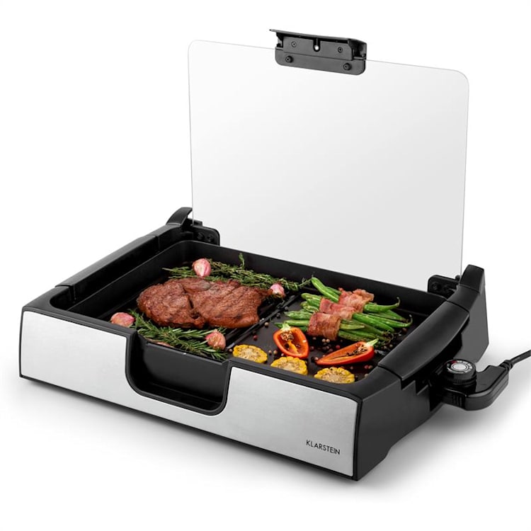 Showmaster Parrilla de sobremesa 1500W hasta 250°C
